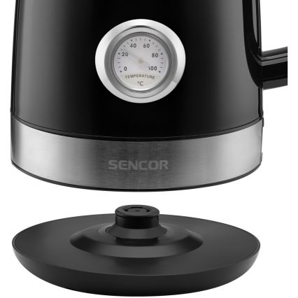 Sencor - Chaleira 1,7 l 2150W/230V preta