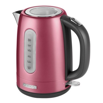 Sencor - Chaleira 1,7 l 2150W/230V rosa