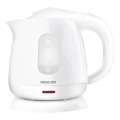 Sencor - Chaleira 1 l 1100W/230V branco