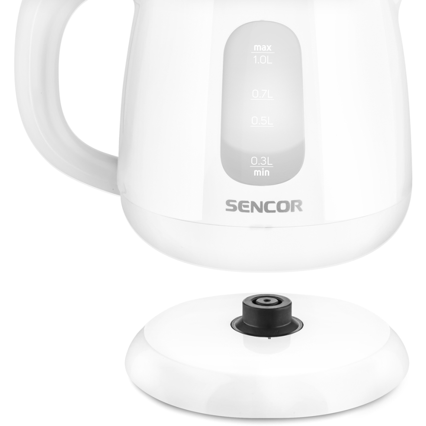 Sencor - Chaleira 1 l 1100W/230V branco