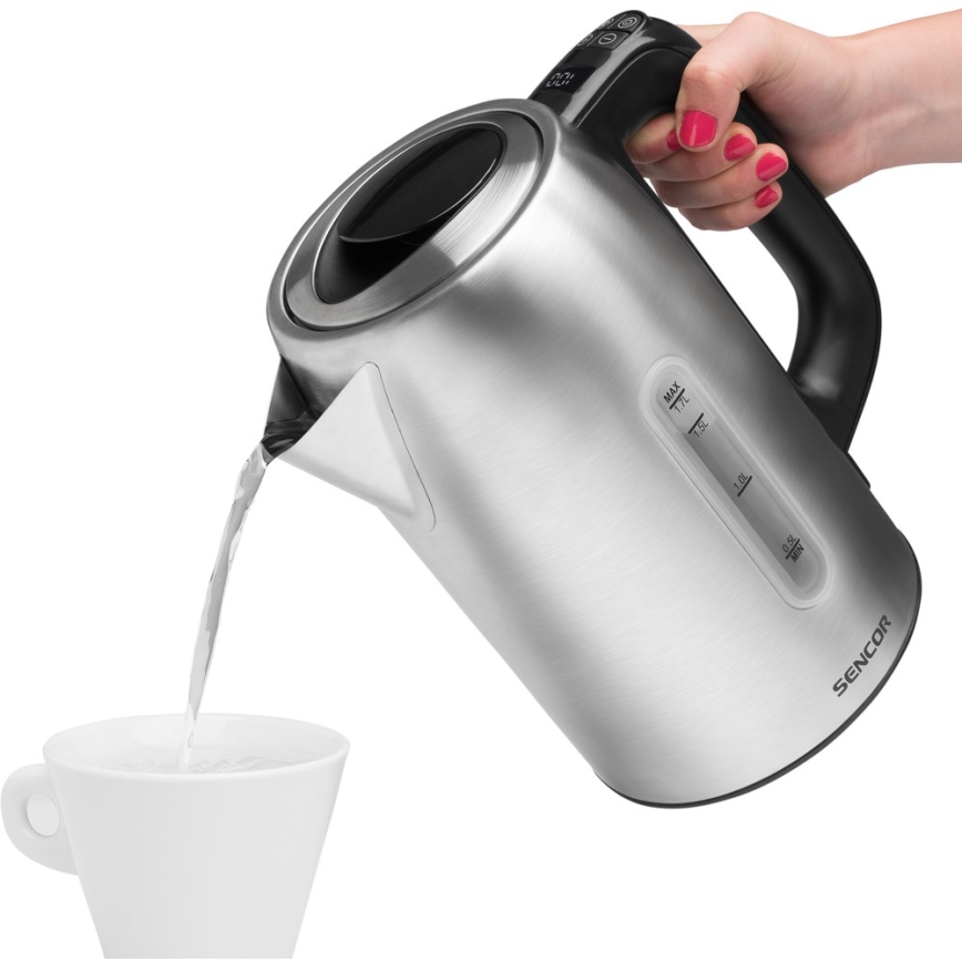 Sencor - Chaleira com termoregulação 1,7 l 2400W/230V
