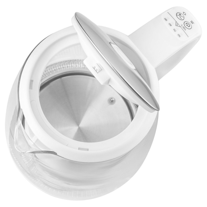 Sencor - Chaleira com termoregulação 2 l 2200W/230V branca