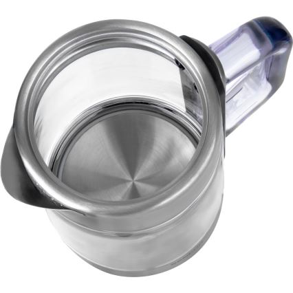 Sencor - Chaleira eléctrica rápida com controlo de temperatura 1,5 l 1500W/230V inox