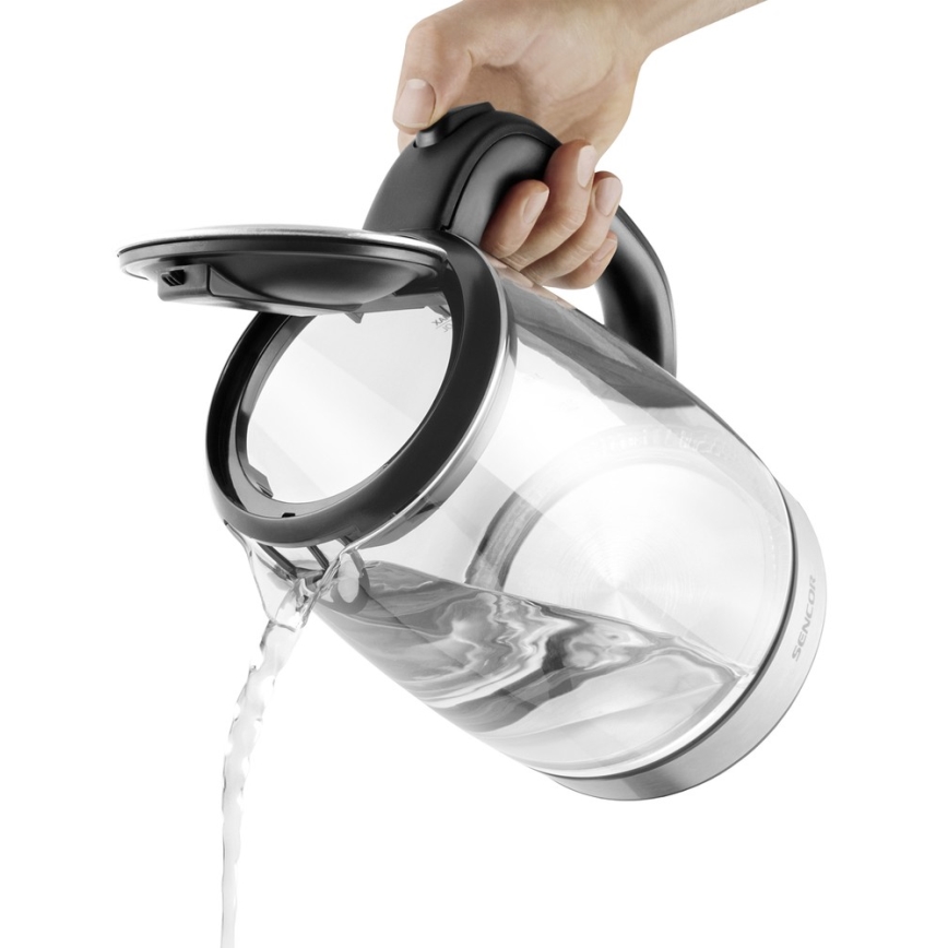 Sencor - Chaleira elétrica de fervura rápida 2 l 2200W/230V