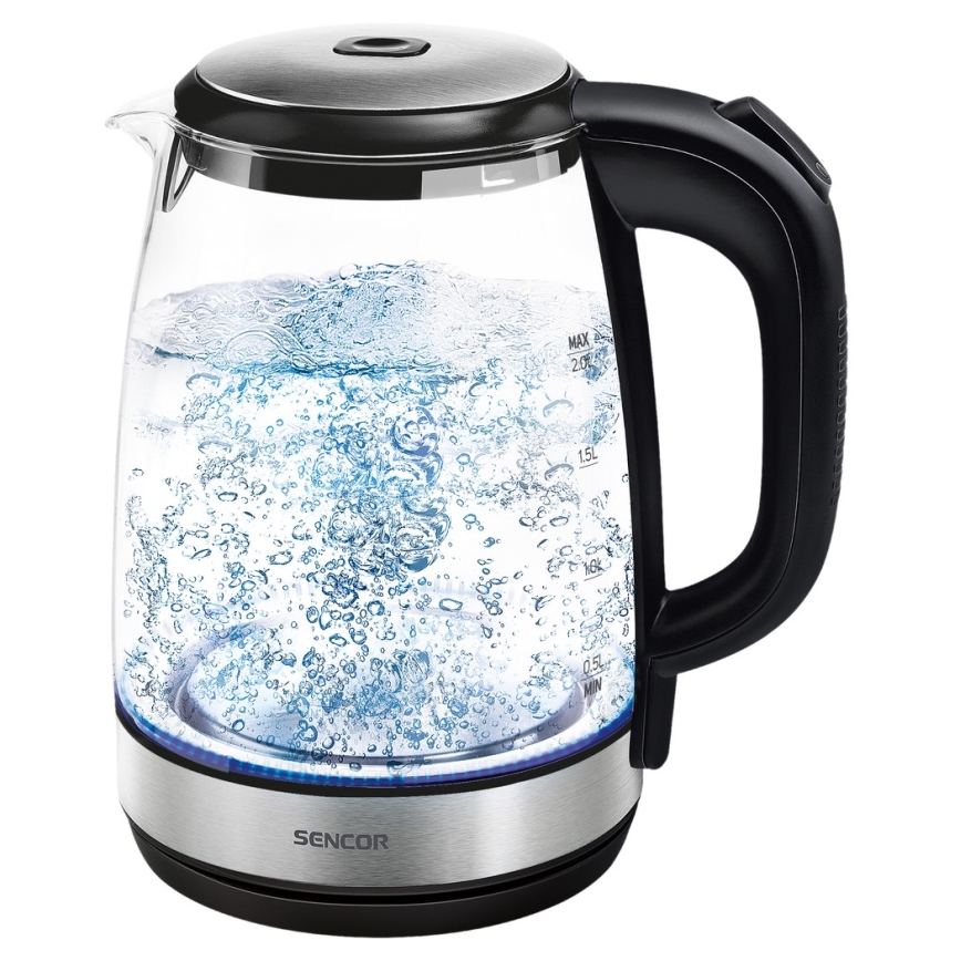 Sencor - Chaleira elétrica de fervura rápida 2 l 2200W/230V