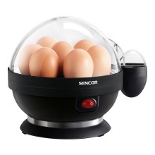 Sencor - Cozedor de ovos 320-380W/230V preto
