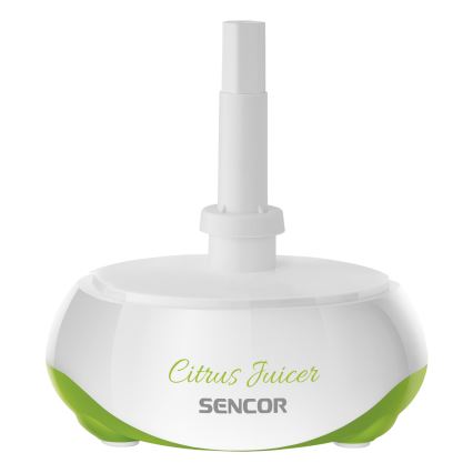 Sencor - Espremedor elétrico de citrinos 0,7 l 40W/230V branco/verde