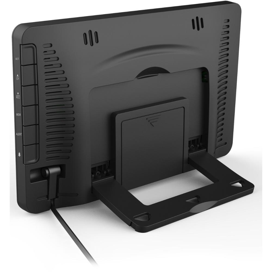Sencor - Estação meteorológica com ecrã LCD a cores e despertador 5V 3xAA + 2xAA