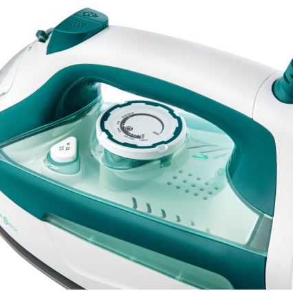 Sencor - Ferro a vapor 2600W/230V turquesa/branco