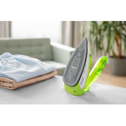 Sencor - Ferro a vapor de viagem 1100W/115V/230V verde