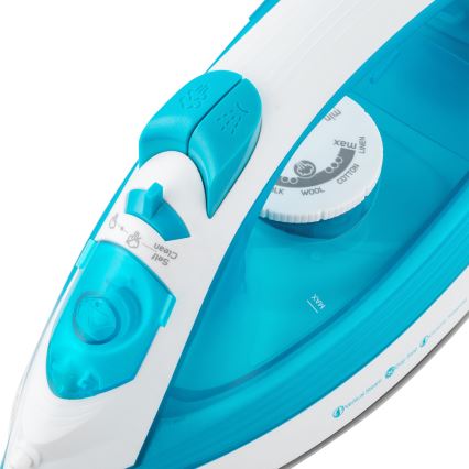 Sencor - Ferro de engomar 2000W/230V azul/branco