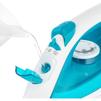 Sencor - Ferro de engomar 2000W/230V azul/branco