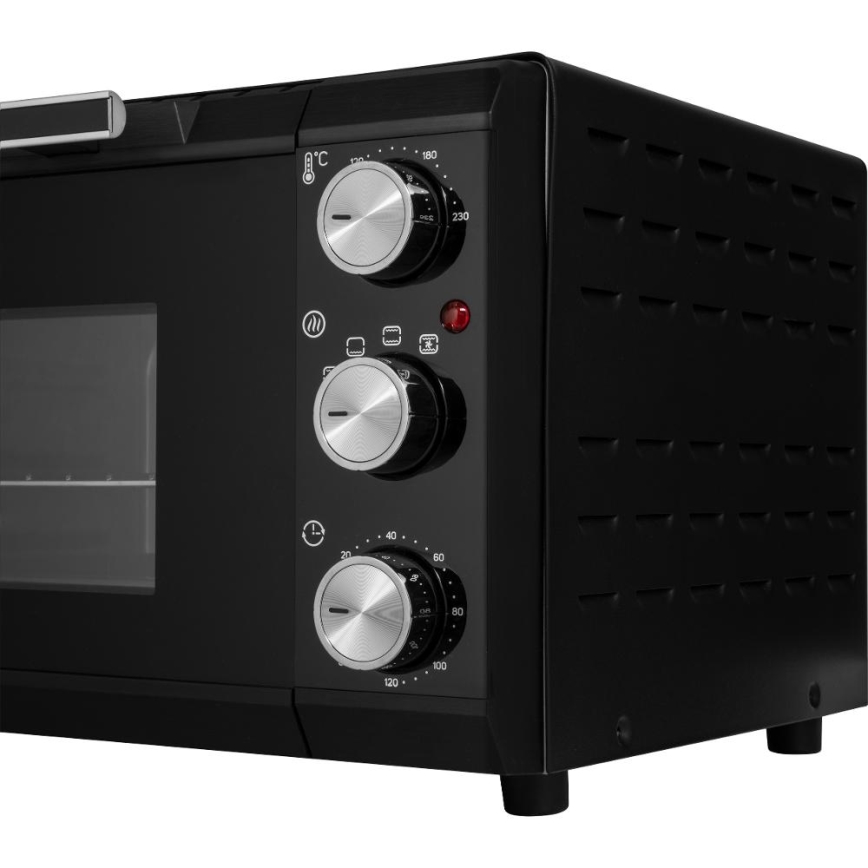 Sencor - Forno elétrico 20 l 1650W/230V preto