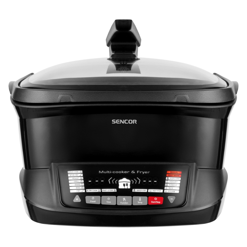 Sencor - Frigideira multifuncional com acessórios 1800W/230V 18 funções 4,8l
