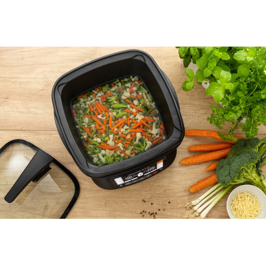 Sencor - Frigideira multifuncional com acessórios 1800W/230V 18 funções 4,8l