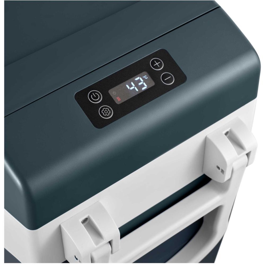 Sencor - Frigorífico portátil para automóvel com compressor 55 l 70W/12V/230V azul/branco