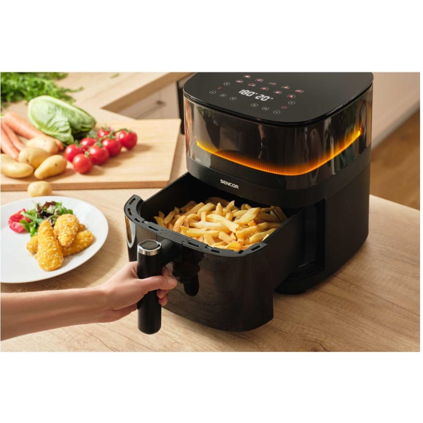 Sencor - Fritadeira elétrica de ar quente 5 l 1500W/230V