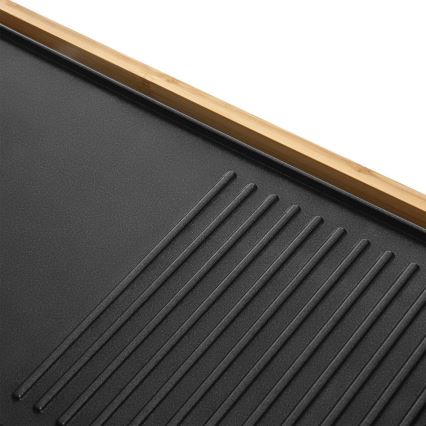 Sencor - Grelha elétrica de mesa 1800W/230V bambu