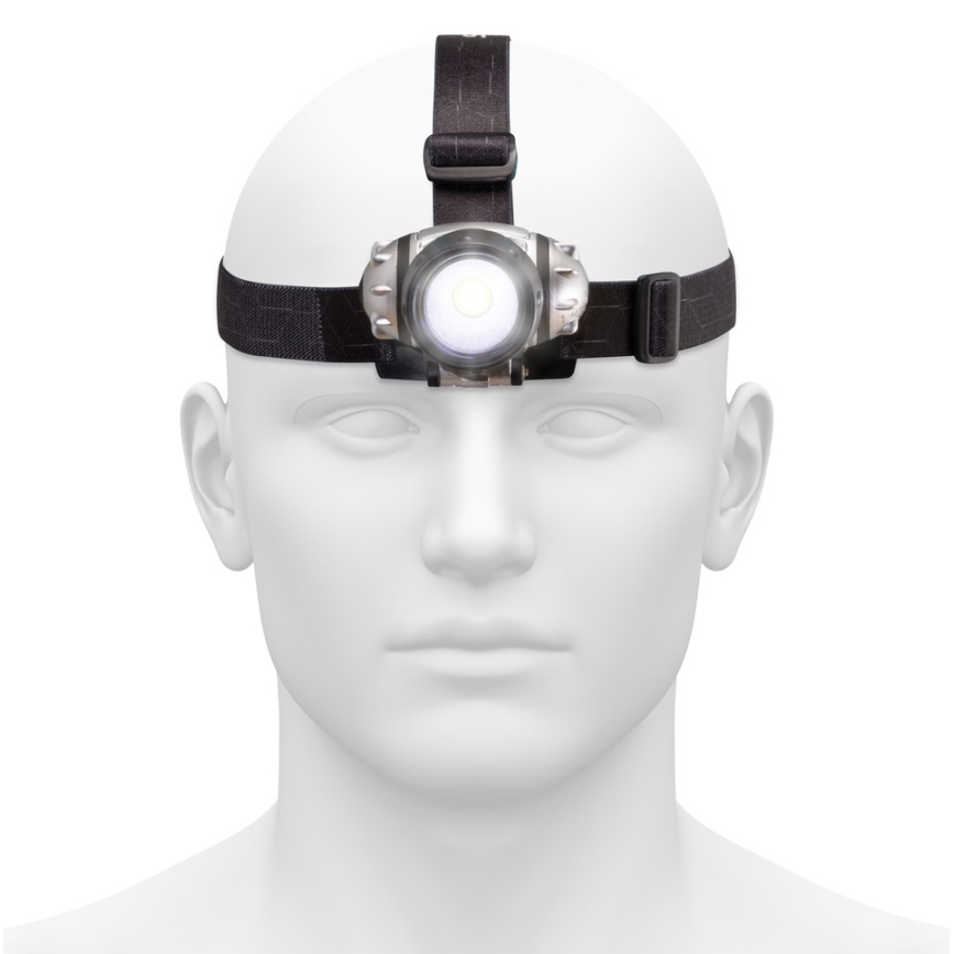 Sencor - Lanterna de cabeça LED LED/3W/3xAAA