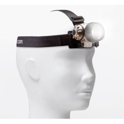 Sencor - Lanterna de cabeça LED LED/3W/3xAAA