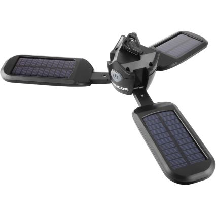 Sencor - Lanterna LED recarregável para campismo com painel solar, 3 W, 1600 mAh, IPX4