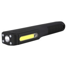 Sencor - Lanterna LED LED/1W/2xAAA + LED/3W/COB