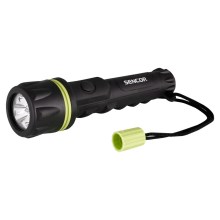 Sencor - Lanterna LED LED/2xAA IP62 verde