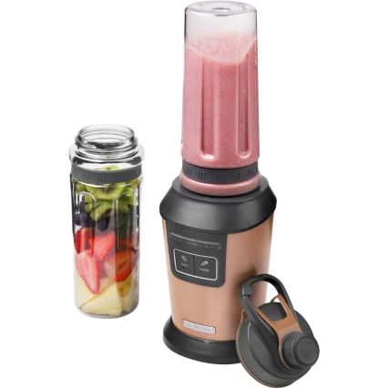 Sencor - Liquidificador para smoothies com acessórios 800W/230V cobre