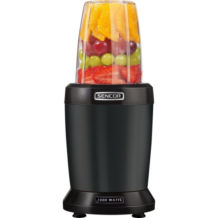 Sencor - Liquidificadora de batidos nutritivos 1000W/230V preto