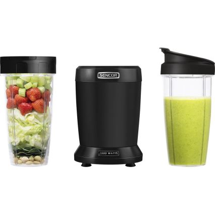 Sencor - Liquidificadora de batidos nutritivos 1000W/230V preto