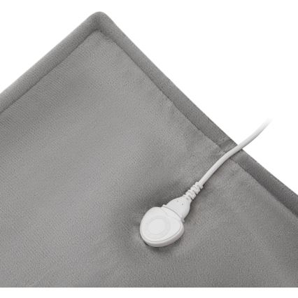 Sencor - Manta eléctrica 160W/230V 180x130 cm cinzenta