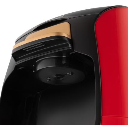 Sencor - Máquina de café com duas canecas 500W/230V vermelho/preto