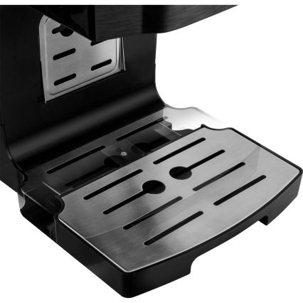 Sencor - Máquina de café espresso com alavanca 1450W/230V preto/cromado fosco