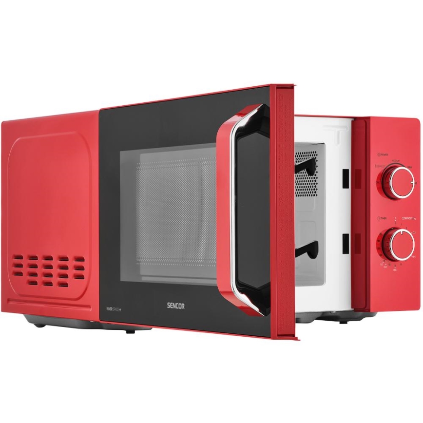 Sencor - Micro-ondas 700W/230V vermelho