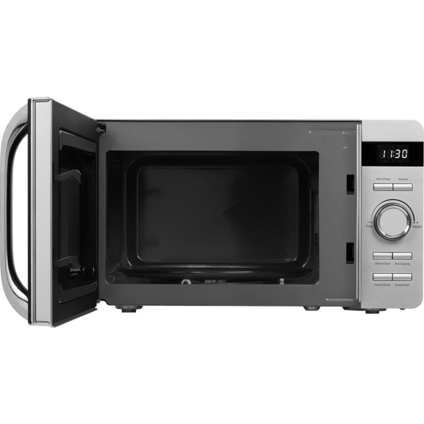 Sencor - Micro-ondas 800 W/230 V, 17 l, prateado