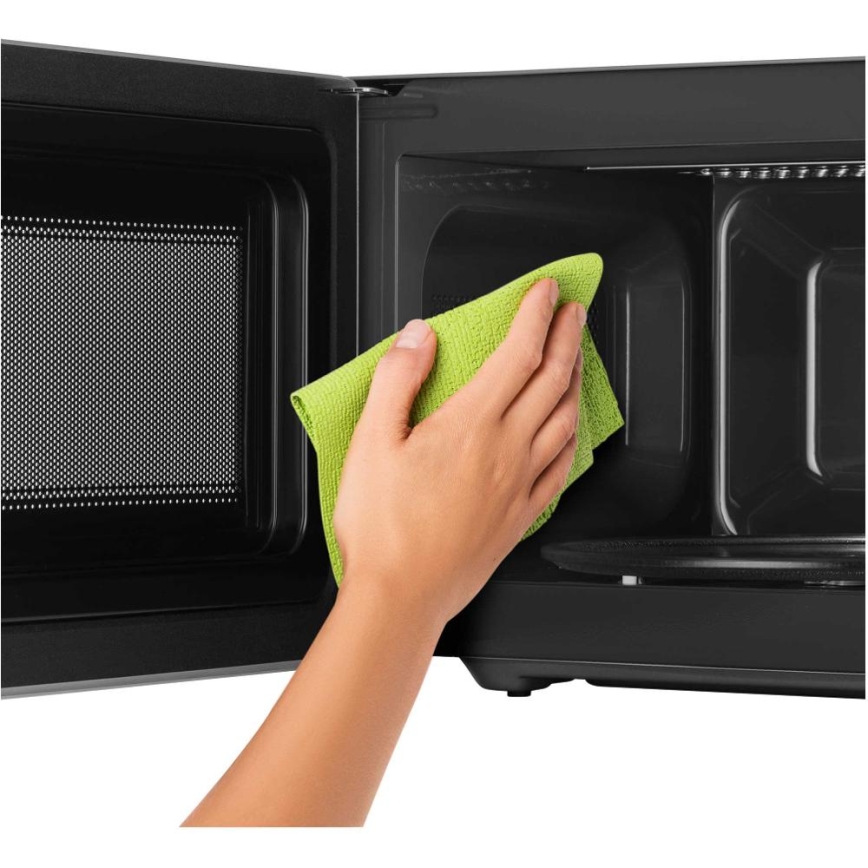 Sencor - Micro-ondas com função grill 700W/1000W/230V 20 l cromado mate