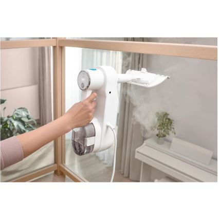 Sencor - Mopa a vapor multifuncional 2 em 1 1500W/230V IPX4 branco