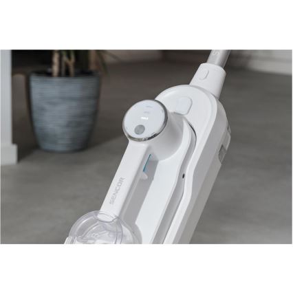 Sencor - Mopa a vapor multifuncional 2 em 1 1500W/230V IPX4 branco