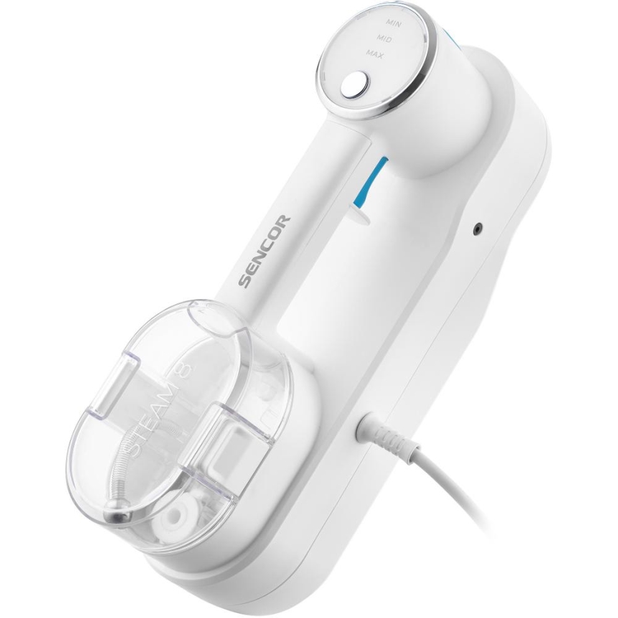 Sencor - Mopa a vapor multifuncional 2 em 1 1500W/230V IPX4 branco