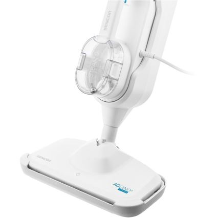 Sencor - Mopa a vapor multifuncional 2 em 1 1500W/230V IPX4 branco