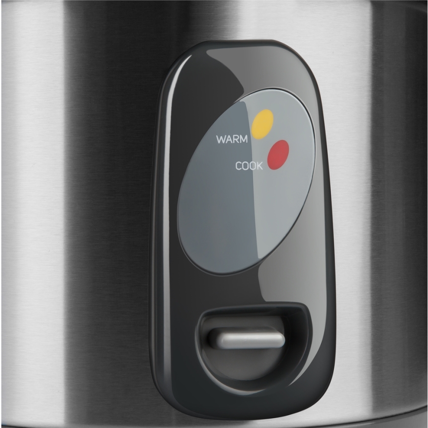 Sencor - Panela de arroz 1000W/230V 2,8 l de aço inoxidável