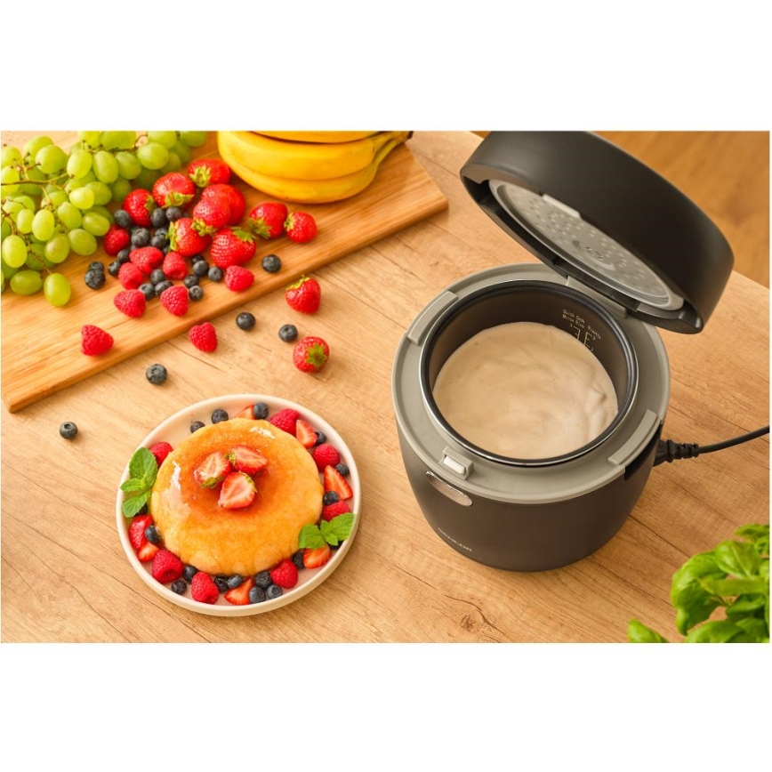 Sencor - Panela de arroz 350W/230V 0,6 l preta