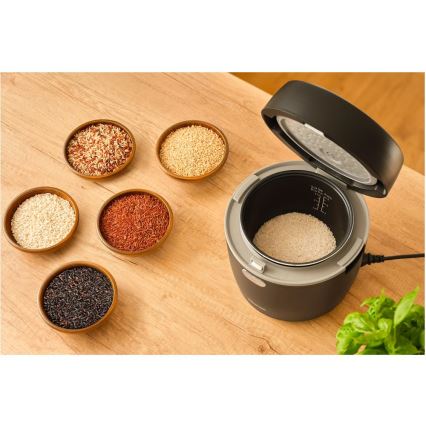 Sencor - Panela de arroz 350W/230V 0,6 l preta