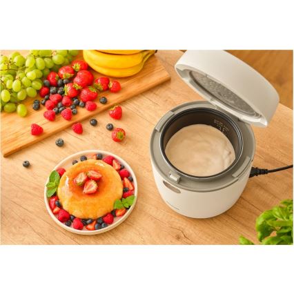 Sencor - Panela elétrica de arroz 350W/230V 0,6 l branca