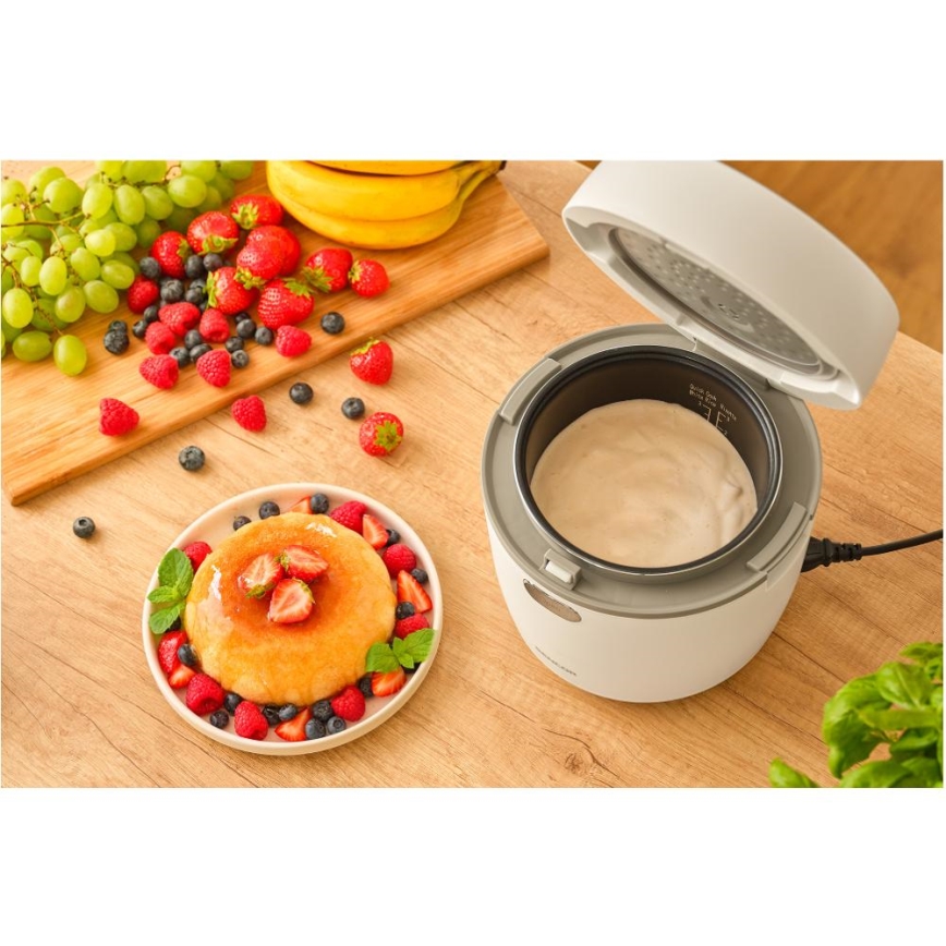 Sencor - Panela elétrica de arroz 350W/230V 0,6 l branca