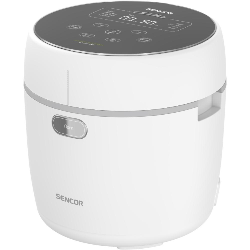 Sencor - Panela elétrica de arroz 350W/230V 0,6 l branca