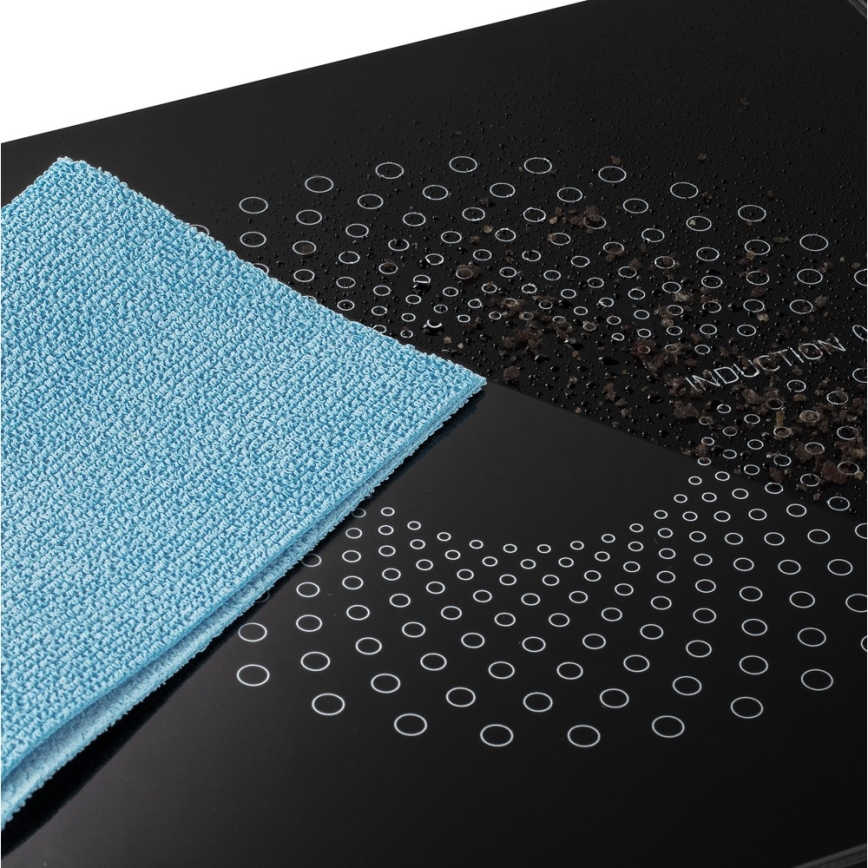 Sencor - Placa de indução de duas zonas com ecrã LCD 3400W/230V