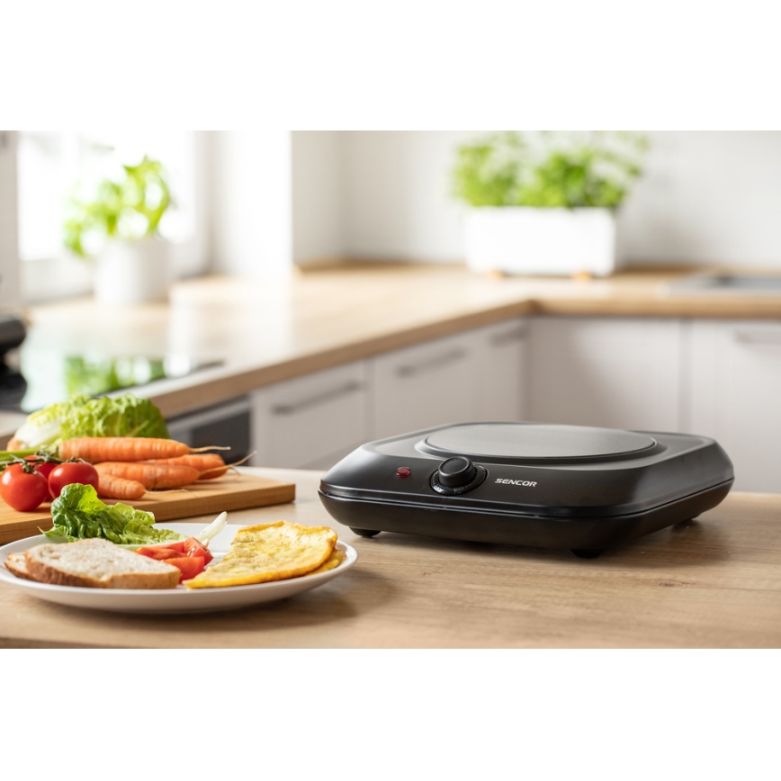 Sencor - Placa vitrocerâmica 1200W/230V