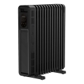Sencor - Radiador a óleo com 13 aletas 1000/2500W/230V preto + comando remoto