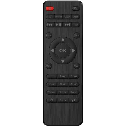 Sencor - Rádio de Internet 4W/5V Wi-Fi + comando à distância